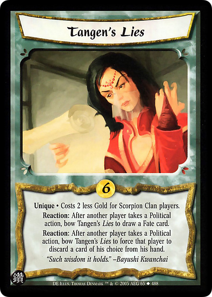 Tangen's Lies