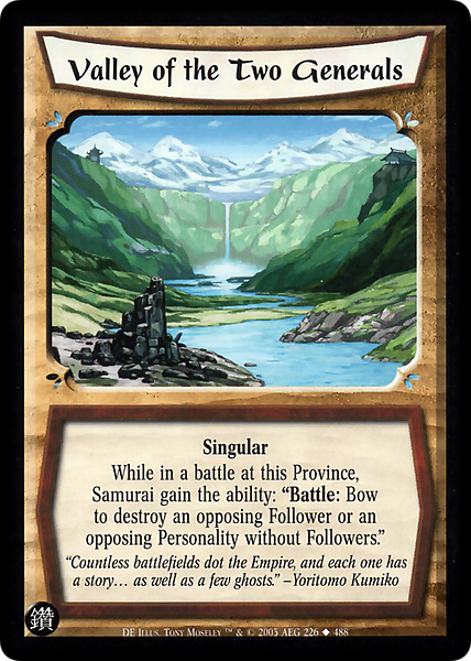Valley of the Two Generals