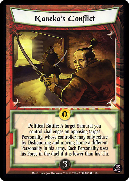 Kaneka's Conflict