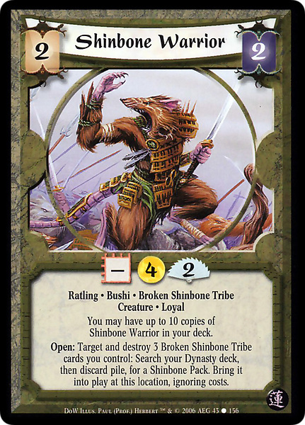 Shinbone Warrior