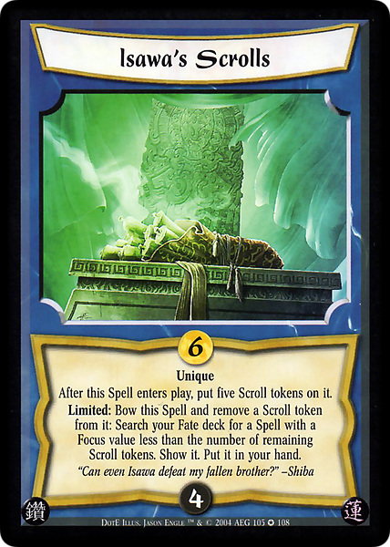 Isawa's Scrolls