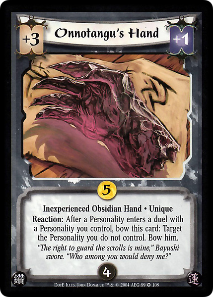 Onnotangu's Hand