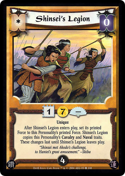 Shinsei's Legion