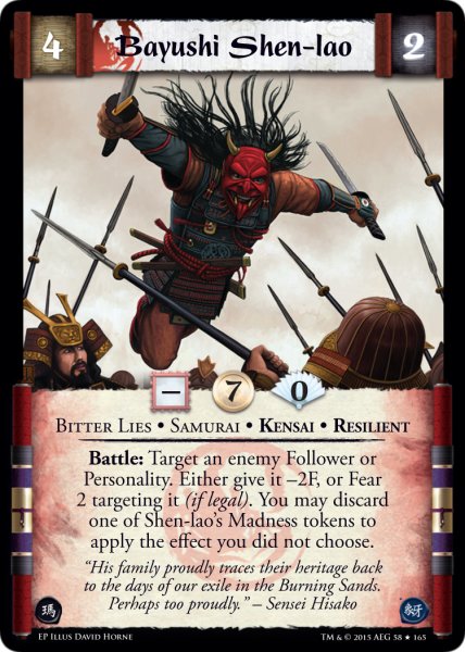 Bayushi Shen-lao
