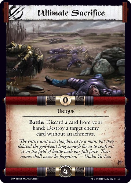 Ultimate Sacrifice