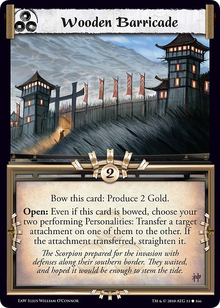 Wooden Barricade