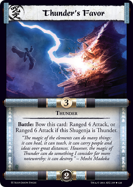 Thunder's Favor