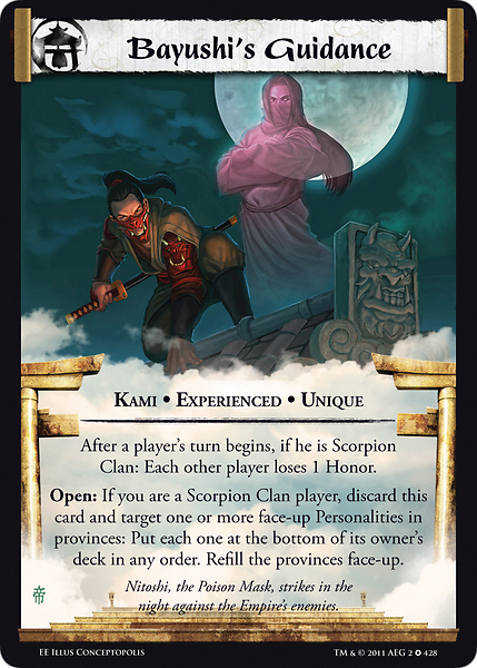 Bayushi's Guidance