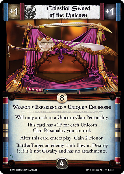 Celestial Sword of the Unicorn