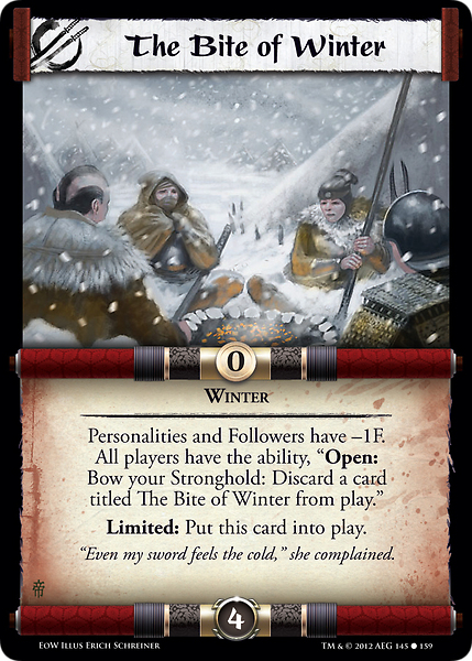 The Bite of Winter