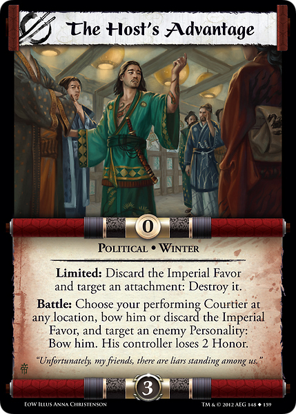 The Host's Advantage