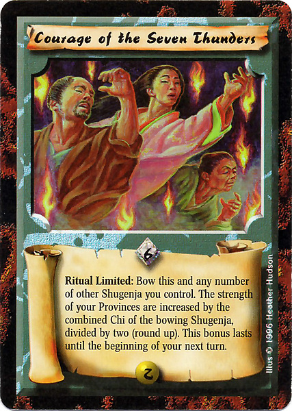 Courage of the Seven Thunders
