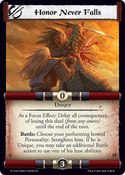 Honor Never Falls