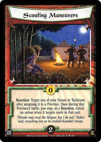 Scouting Maneuvers