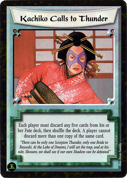 Kachiko Calls to Thunder