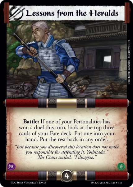 Lessons from the Heralds