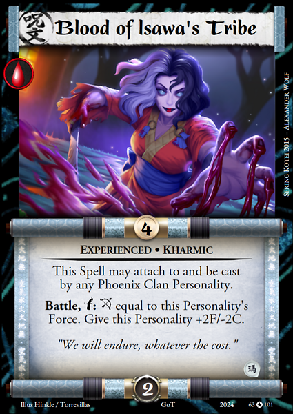 Blood of Isawa's Tribe