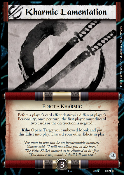 Kharmic Lamentation