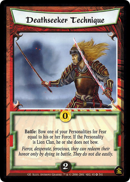 Deathseeker Technique