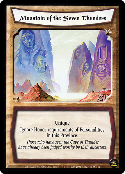 Mountain of the Seven Thunders