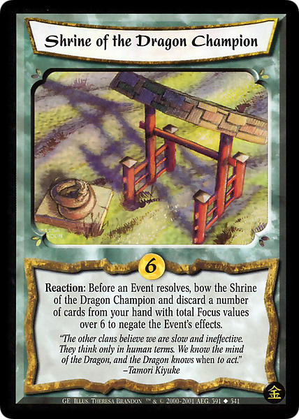 Shrine of the Dragon Champion