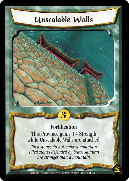 Unscalable Walls