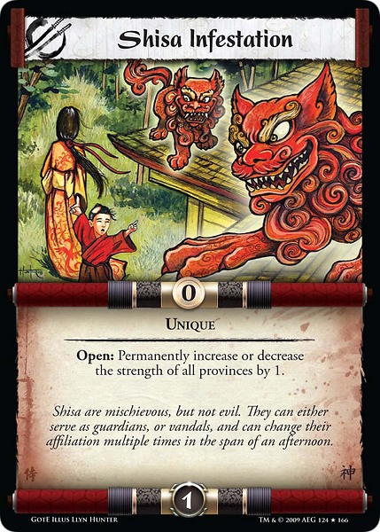 Shisa Infestation