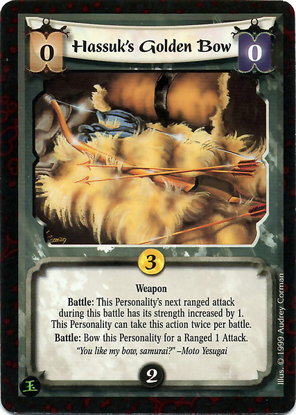 Hassuk's Golden Bow