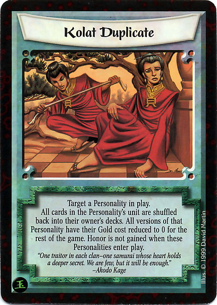 Kolat Duplicate