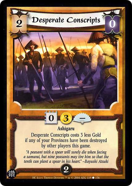 Desperate Conscripts