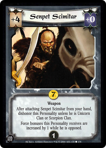 Senpet Scimitar