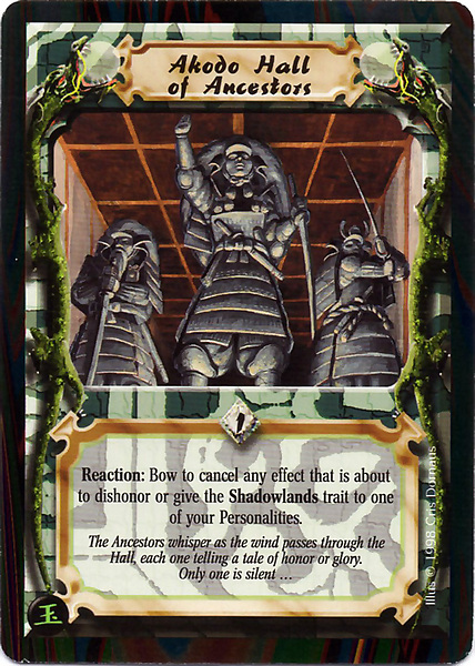 Akodo Hall of Ancestors