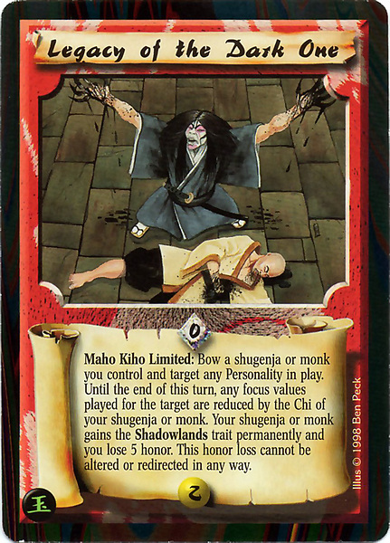 Legacy of the Dark One