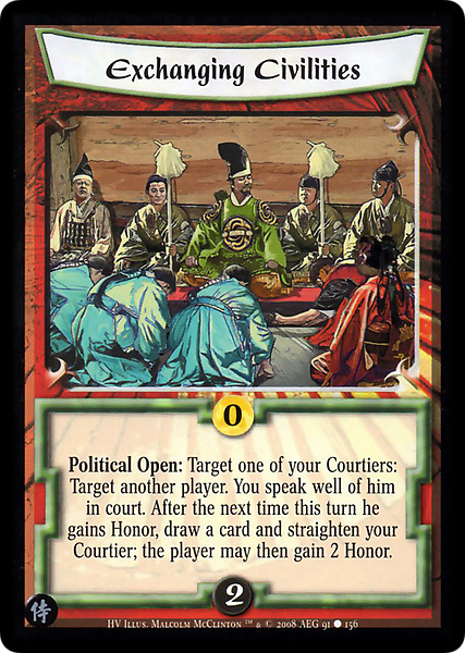 Exchanging Civilities