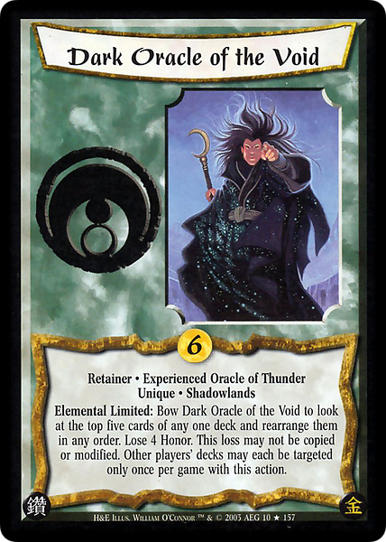 Dark Oracle of the Void