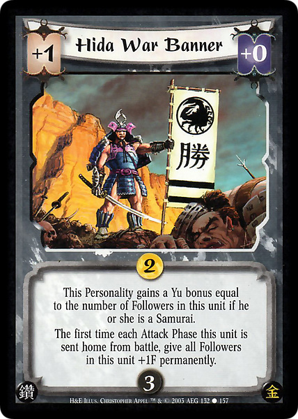 Hida War Banner