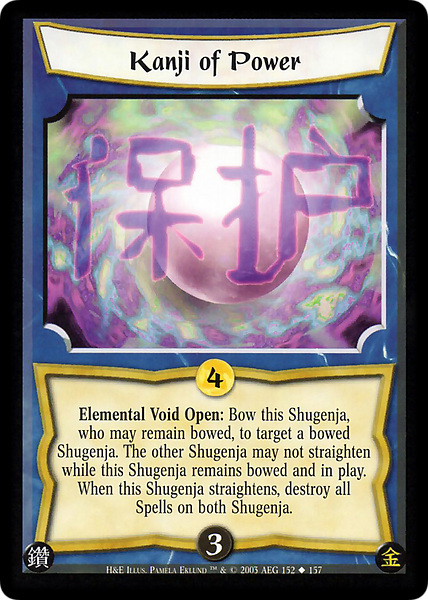 Kanji of Power