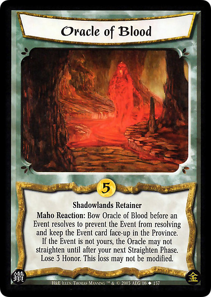 Oracle of Blood