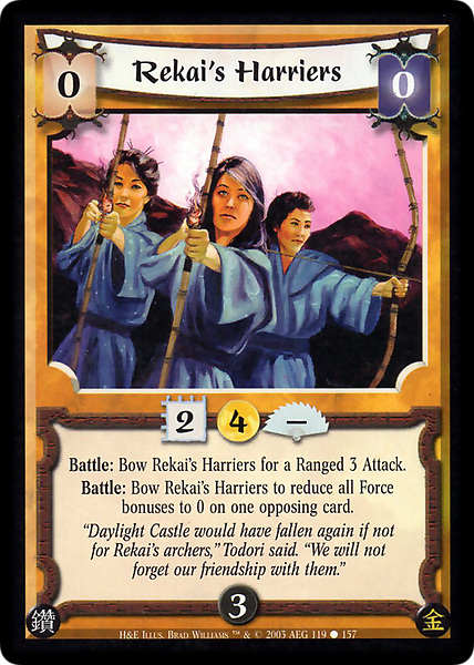 Rekai's Harriers