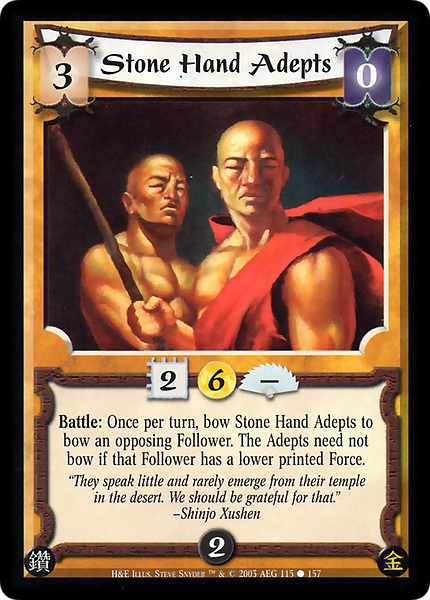 Stone Hand Adepts