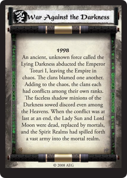War Against the Darkness