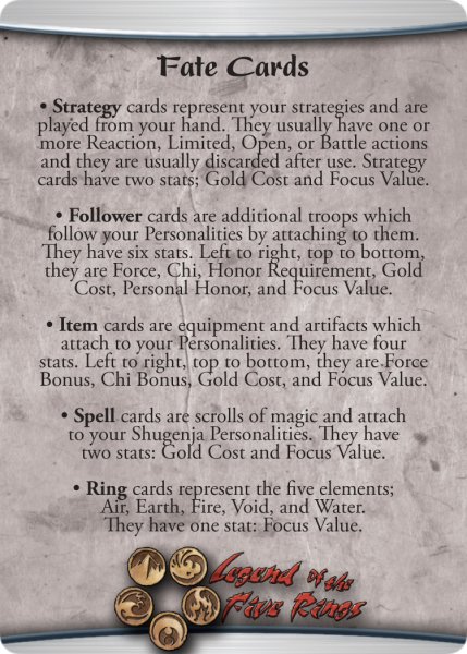 Fate Cards