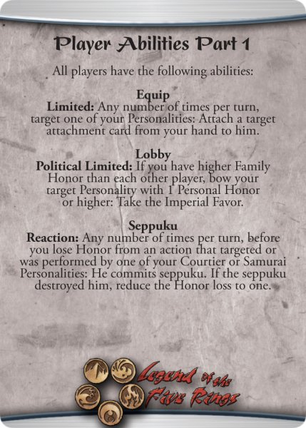 Player Abilities Part 1