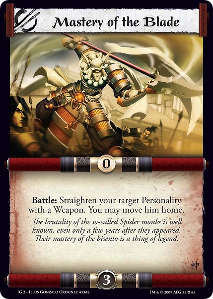 Mastery of the Blade
