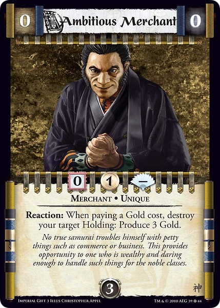 Ambitious Merchant