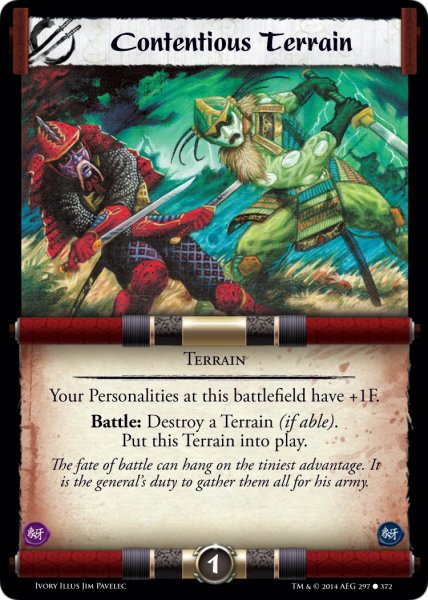 Contentious Terrain