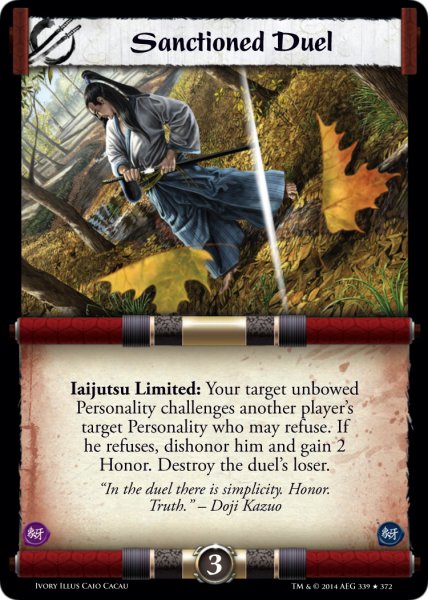 Sanctioned Duel