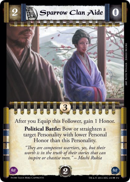 Sparrow Clan Aide