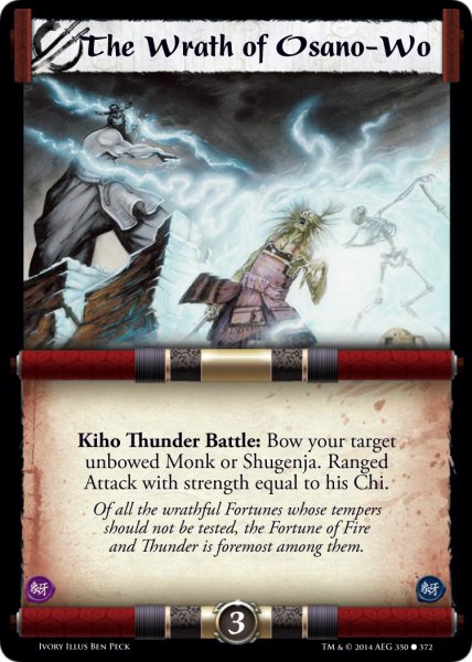 The Wrath of Osano-Wo