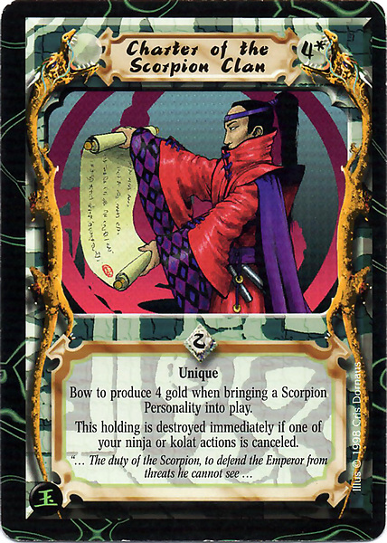 Charter of the Scorpion Clan